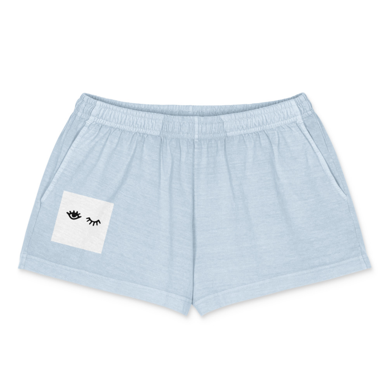 Women's garment-dyed shorts